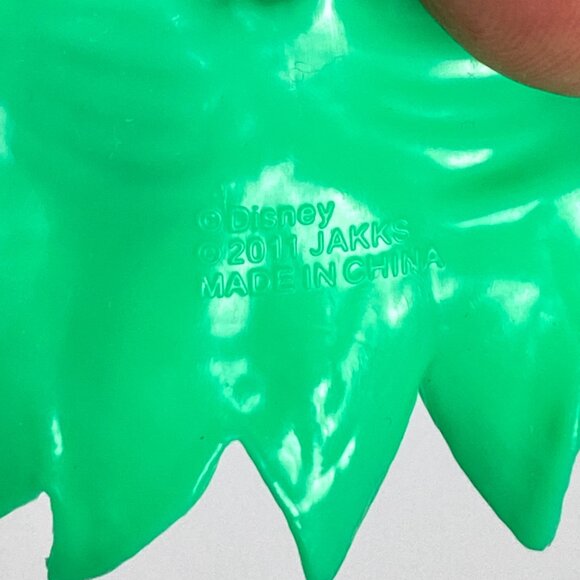 2011 Disney Fairies Tinkerbell Green Plastic Dress Tinks Pixie Sweets Cafe - Picture 6 of 6